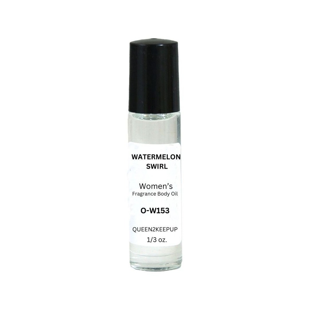 Watermelon Swirl (Woman) Body Oil 10 ml Fragrance Natural 1/3 oz Roll-On Scent